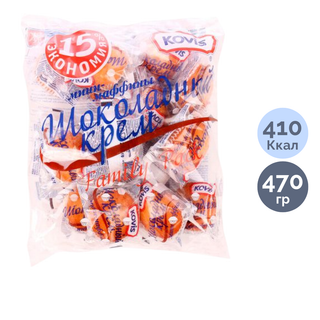 Мини-маффины Kovis "Шоколадный крем", 470 гр / Печенье, вафли, крекеры