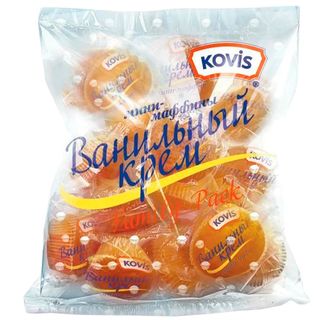 Kovis "Ванильді крем" мини-маффиндері, 470 гр / Печенье, вафлилер, крекерлер