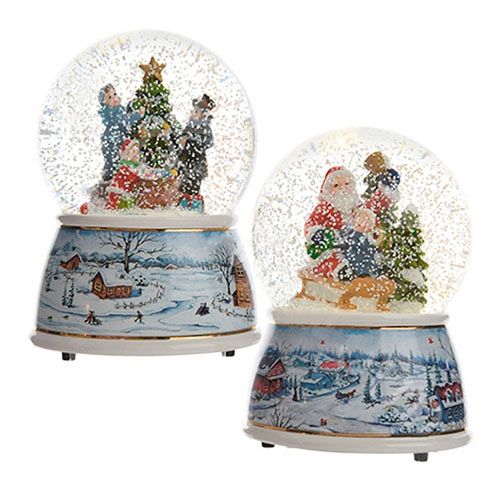 Декор музыкальный Шар снежный Kaemingk B. V., 11*11*14,5  см / Елочные украшения