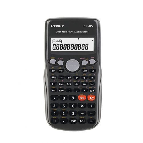 Калькулятор научный Comix CS-85, 10+2 разрядов, 240 функции, 83*164*13 мм / Калькуляторы карманные