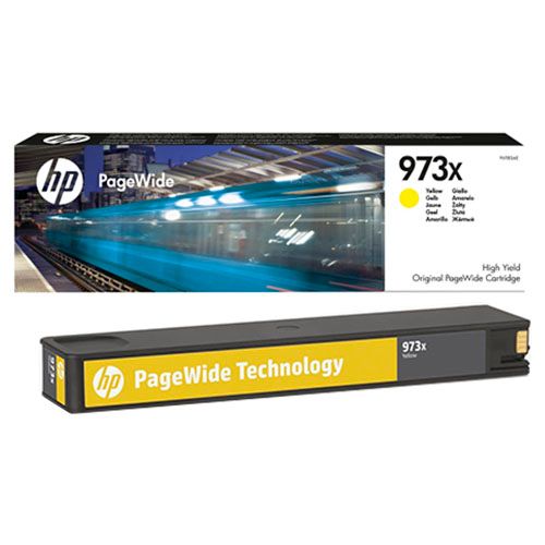 Картридж оригинальный HP 973X (F6T83AE) для PageWide Pro 477/452, желтый / null №2