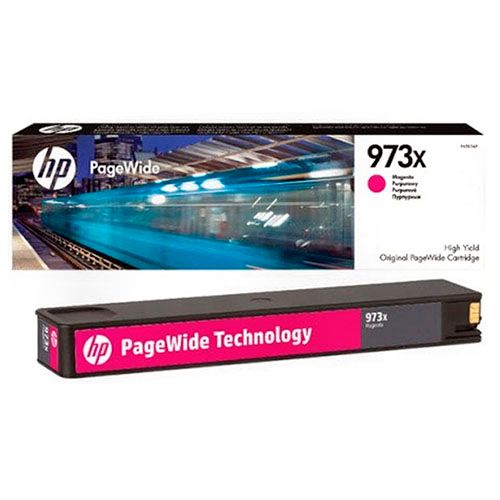 Картридж оригинальный HP 973X (F6T82AE) для PageWide Pro 477/452, пурпурный / null №2 oe.kz Картридж оригинальный HP 973X (F6T82AE) для PageWide Pro 477/452, пурпурный / null №2