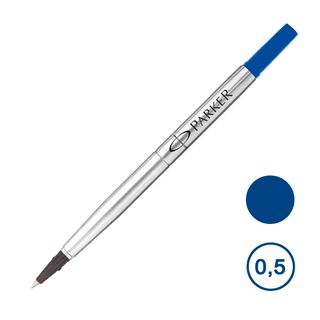 Роллерлі қаламға арналған өзекше Parker "Refill Roller Ball" 0,5 мм ( F ), көк / Роллерлерге арналған өзекшелер