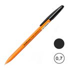 Ручка шариковая Erich Krause "R-301" Orange Stick, 0,7 мм, черная, цена за штуку