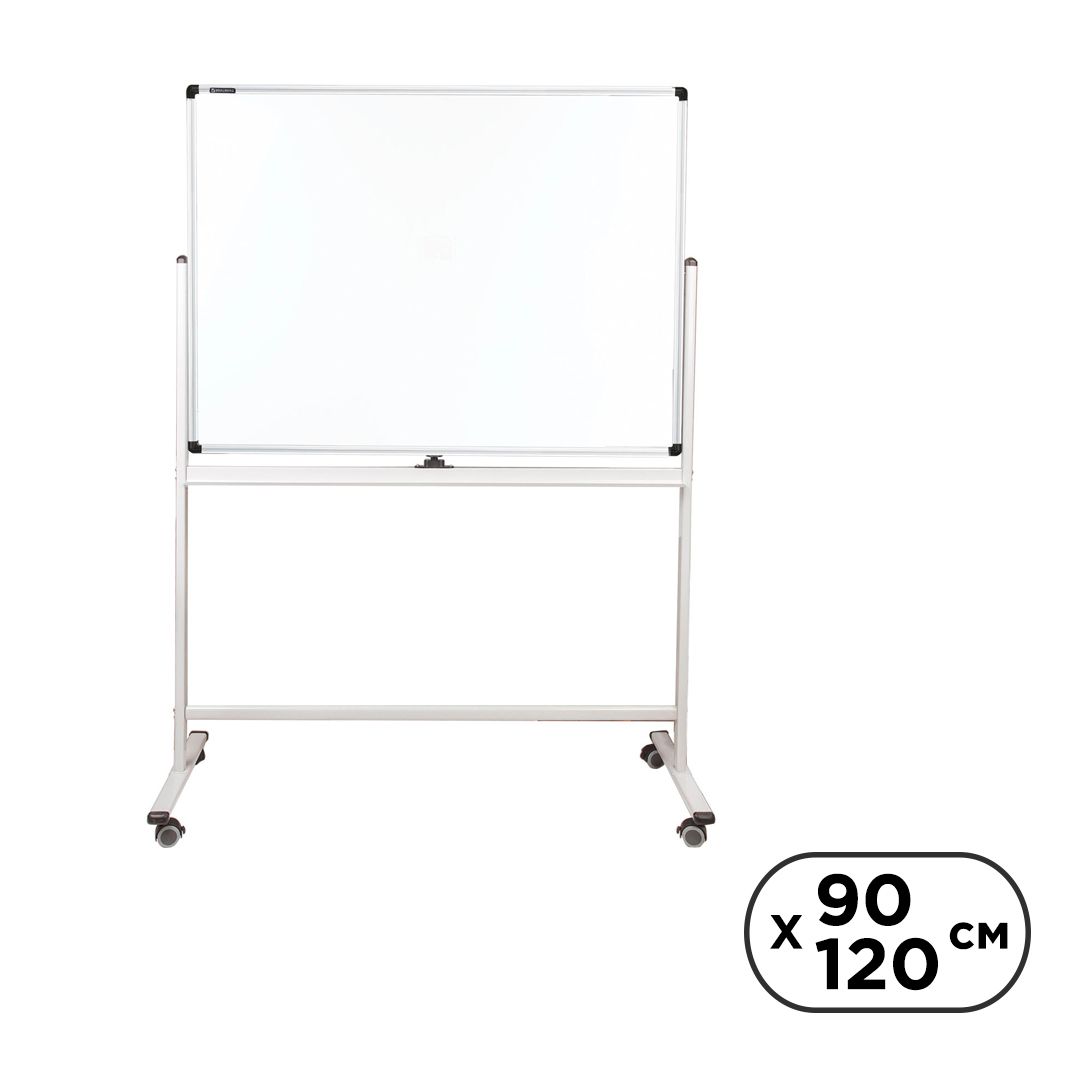 Доска магнитно-маркерная Brauberg "Premium", размер 90*120 см, передвижная / Магнитно-маркерные доски