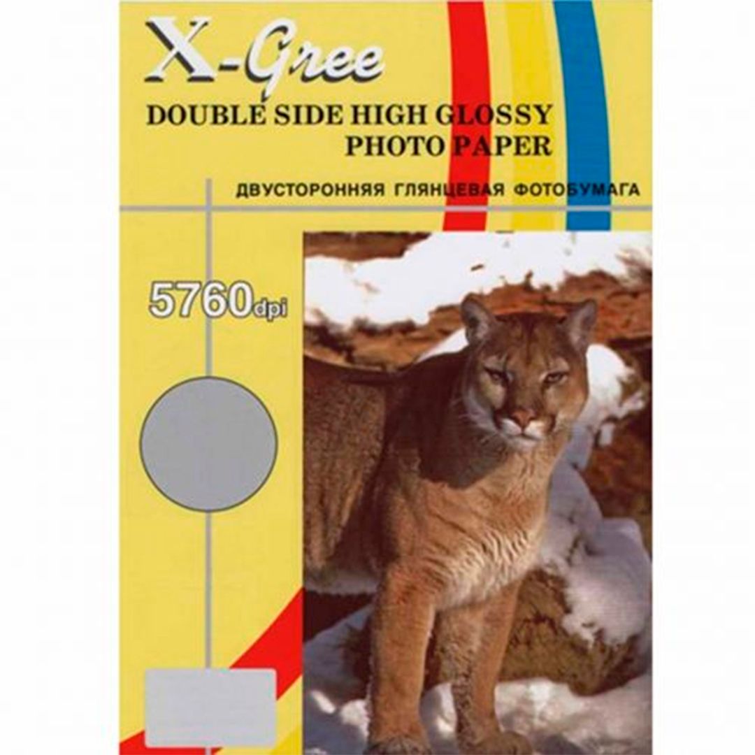 Фотобумага двусторонняя X-Gree, A4 формат, 220 г/м2, 50 листов, глянцевая / Фотобумага №2 oe.kz Фотобумага двусторонняя X-Gree, A4 формат, 220 г/м2, 50 листов, глянцевая / Фотобумага №2