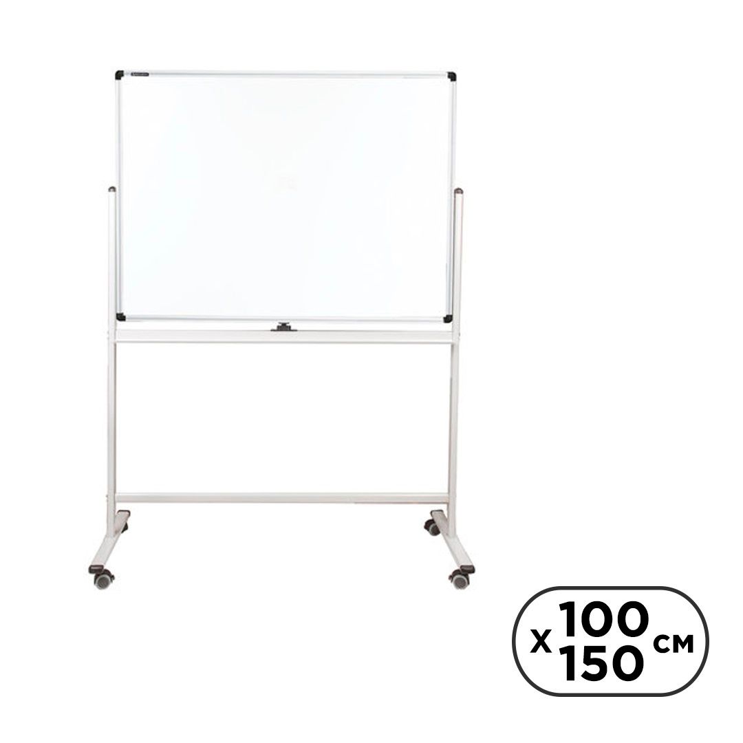 Доска магнитно-маркерная Brauberg "Premium", размер 100*150 см, передвижная / Магнитно-маркерные доски