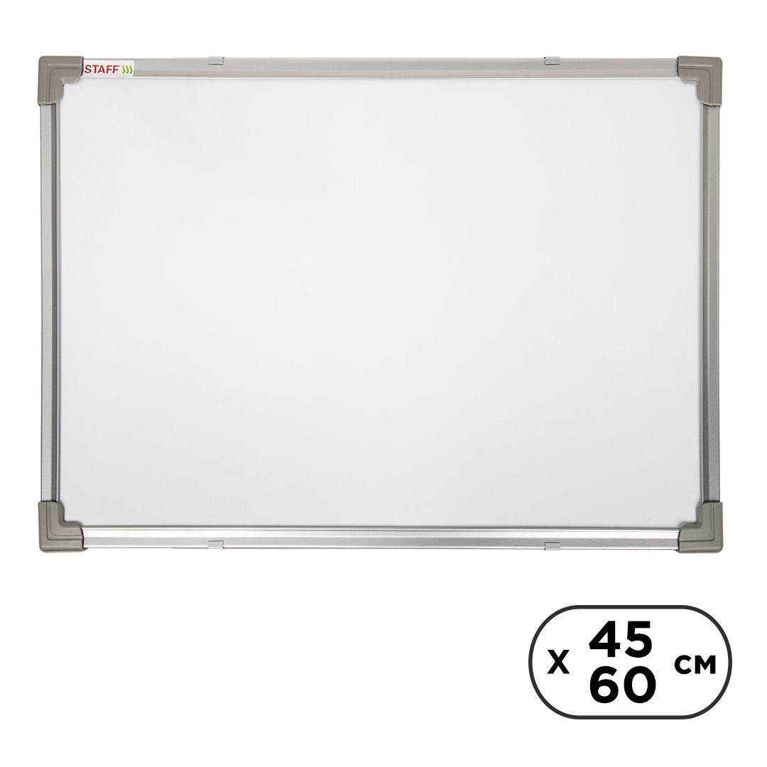 Доска магнитно-маркерная Staff "Eco", размер 45*60 см / Магнитно-маркерные доски oe.kz Доска магнитно-маркерная Staff "Eco", размер 45*60 см / Магнитно-маркерные доски