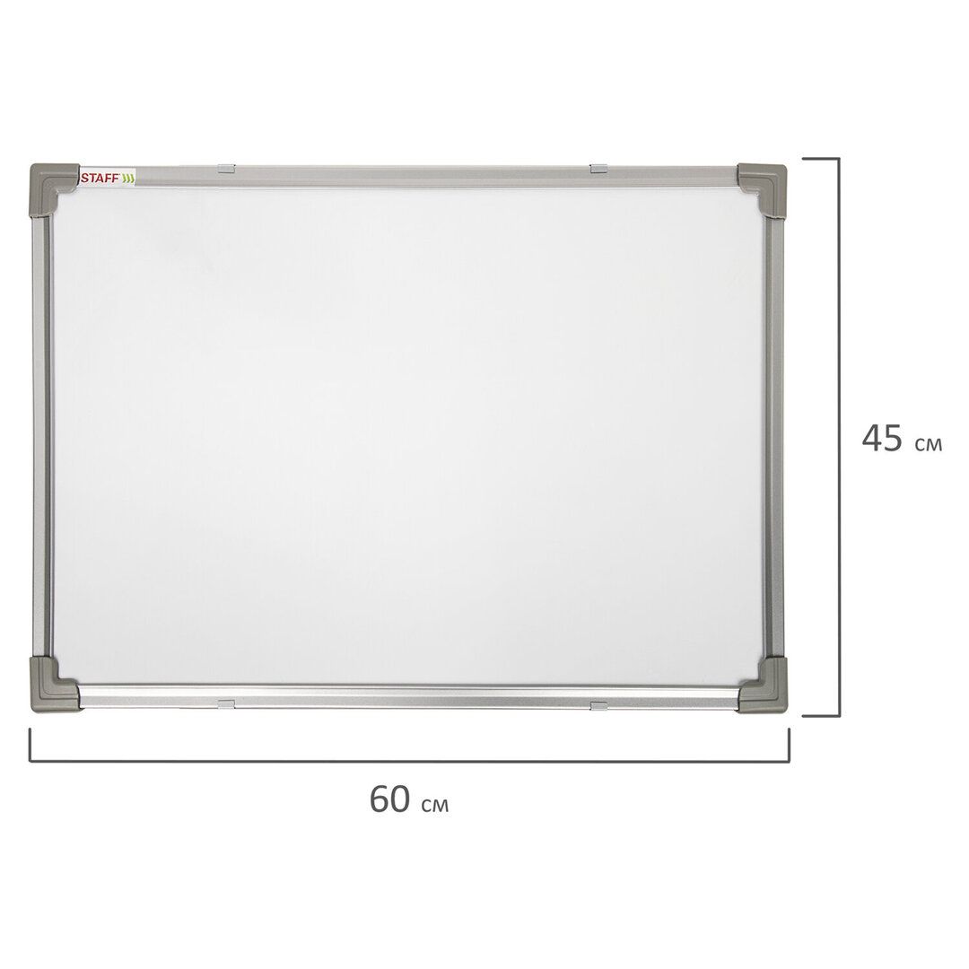 Доска магнитно-маркерная Staff "Eco", размер 45*60 см / Магнитно-маркерные доски №4 oe.kz Доска магнитно-маркерная Staff "Eco", размер 45*60 см / Магнитно-маркерные доски №4