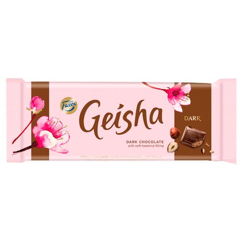 Шоколад Geisha Dark "С начинкой из тертого ореха", темный шоколад, 100 гр / Шоколад oe.kz Шоколад Geisha Dark "С начинкой из тертого ореха", темный шоколад, 100 гр / Шоколад