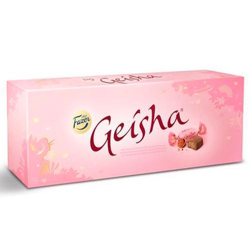 Шоколад Geisha "С начинкой из тертого ореха", молочный шоколад, 350 гр / Шоколад