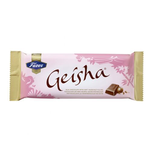 Шоколад Geisha "С начинкой из тертого ореха", молочный шоколад, 100 гр / Шоколад