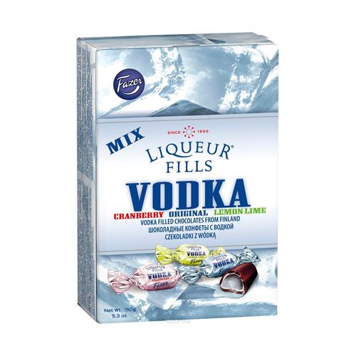 Шоколадные конфеты Liqueur Fills "С водкой", 150 гр / Шоколад