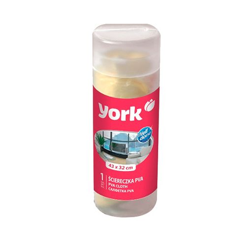 Салфетка латексная York, 43*32 см, желтая / Салфетки хозяйственные №3