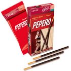 Соломка Pepero Original классикалық шоколадтың жіңішке қаттамасынан , 47 гр