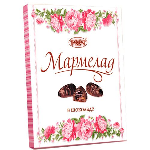 Мармелад Рахат "Мармелад в шоколаде", светлая упаковка, 200 гр / Конфеты oe.kz Мармелад Рахат "Мармелад в шоколаде", светлая упаковка, 200 гр / Конфеты