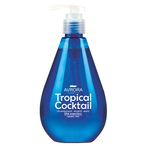 Жидкое мыло Tropical Cocktail "Spa-комплекс" с дозатором, 370 мл / Жидкое мыло