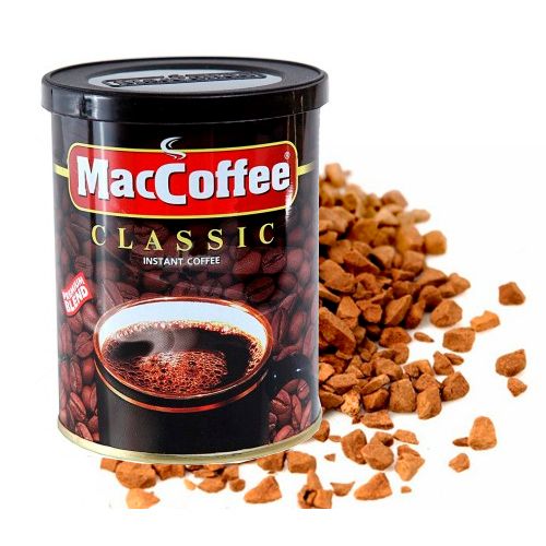 Кофе растворимый MacCoffee Classic, 100 гр, жестяная банка / Кофе растворимый