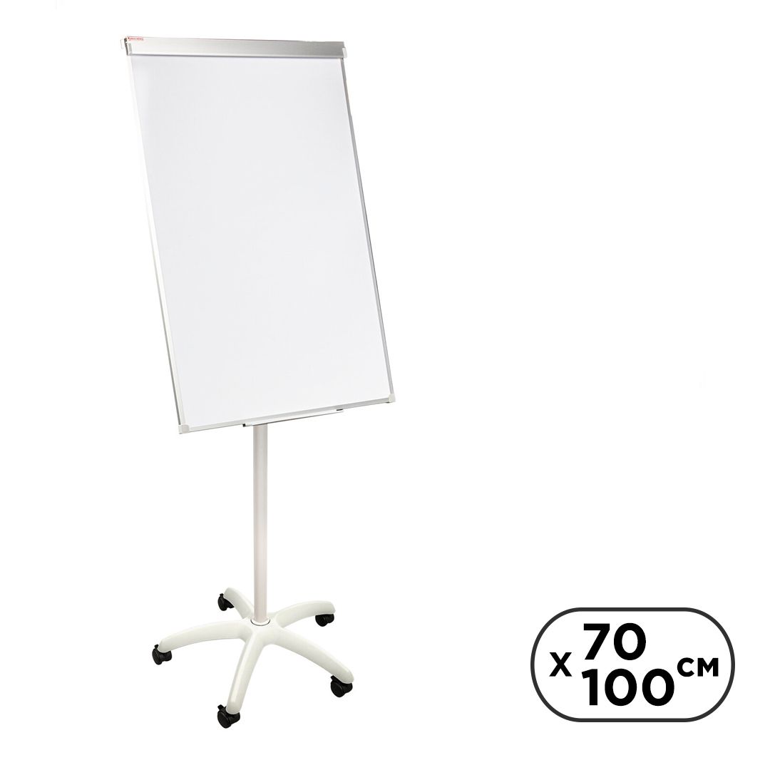 Флипчарт Brauberg "Extra", размер 70*100 см, магнитно-маркерная, передвижная / Доски-флипчарты oe.kz Флипчарт Brauberg "Extra", размер 70*100 см, магнитно-маркерная, передвижная / Доски-флипчарты