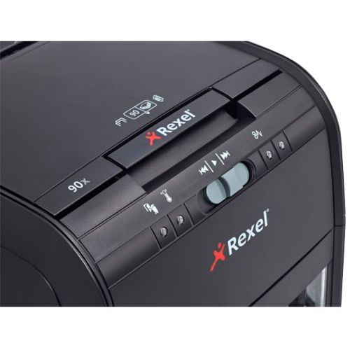 Уничтожитель документов SHRp Rexel Auto+ 90X , ("3" уровень секретности), 20 литров, 90 листов / Уничтожители документов №5
