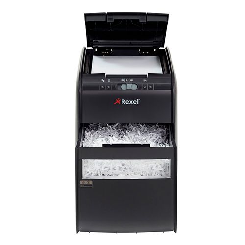 Уничтожитель документов SHRp Rexel Auto+ 90X , ("3" уровень секретности), 20 литров, 90 листов / Уничтожители документов №6