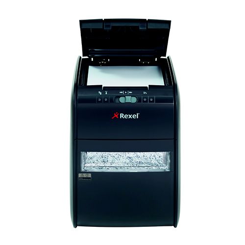 Уничтожитель документов SHRp Rexel Auto+ 90X , ("3" уровень секретности), 20 литров, 90 листов / Уничтожители документов №4