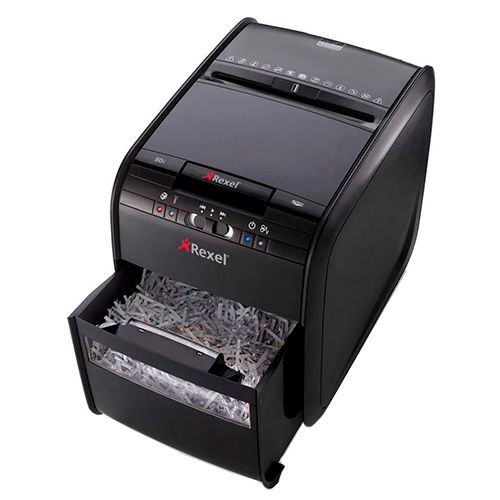 Уничтожитель документов SHRp Rexel Auto+ 80X ("3" уровень секретности), 20 литров, 80 листов / Уничтожители документов №3