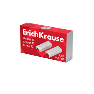 Степлерге арналған қапсырмалар Erich Krause №10 / Степлерлер қапсырмалары oe.kz Степлерге арналған қапсырмалар Erich Krause №10 / Степлерлер қапсырмалары