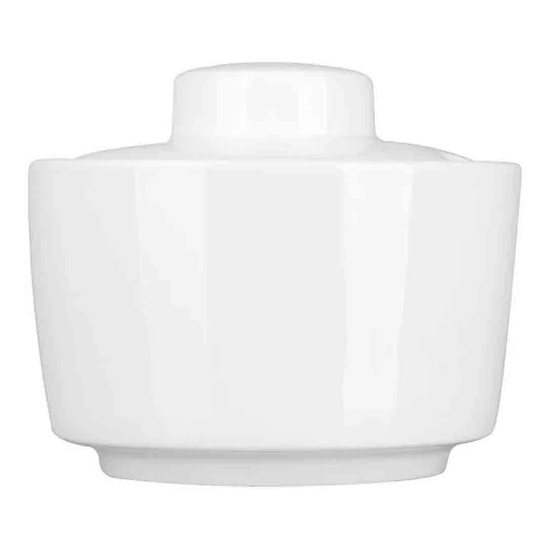 Сахарница с крышкой Кунстверк, высота 96, высота 80 мм, из фарфора, белая / Посуда столовая №2 oe.kz Сахарница с крышкой Кунстверк, высота 96, высота 80 мм, из фарфора, белая / Посуда столовая №2