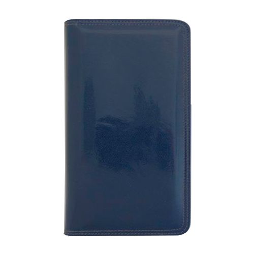 Визитница 3-х рядная Index на 96 визиток, 237*125 мм, синяя / Визитницы настольные