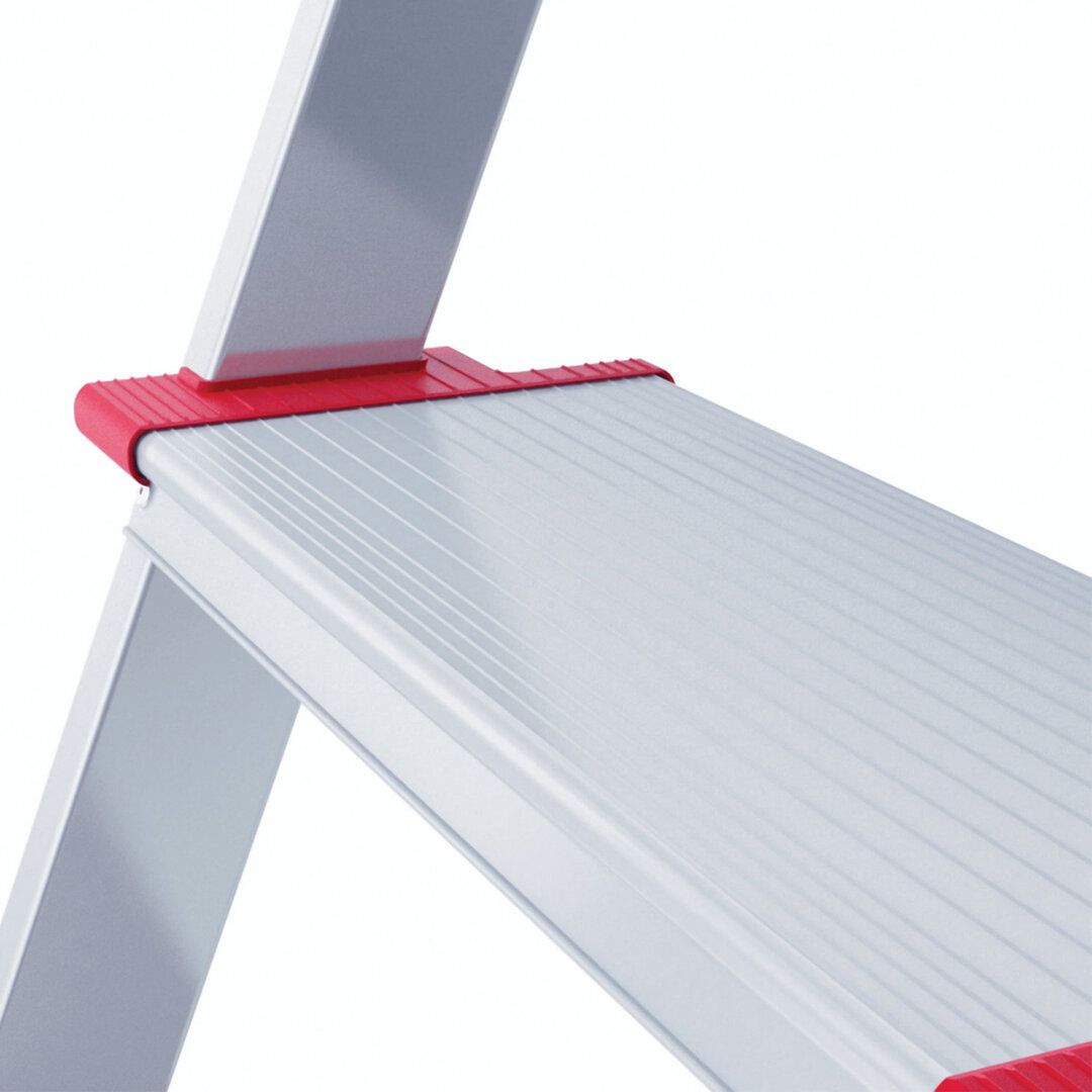 Стремянка алюминиевая Новая высота, 7 ступеней, рабочая высота 351 см / Стремянки, лестницы №16