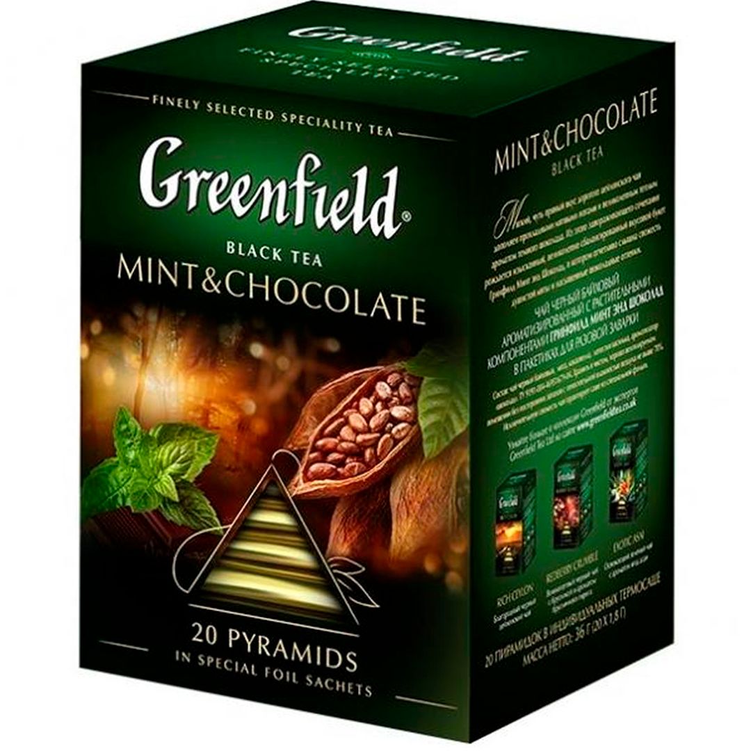 Чай Greenfield Mint Chocolate Купить