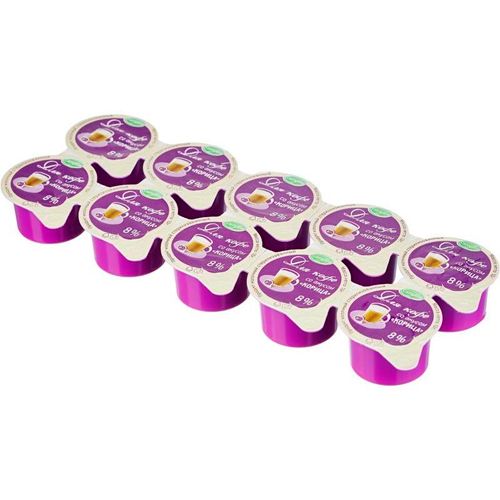 Сливки Campina "С корицей", 10 шт*10 мл, 8%, порционные / Молоко и сливки