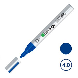 Бояу маркері Berlingo (металл, ағаш, шыны, пластик), көк түсті, баға бір дана үшін / Бояу маркерлер