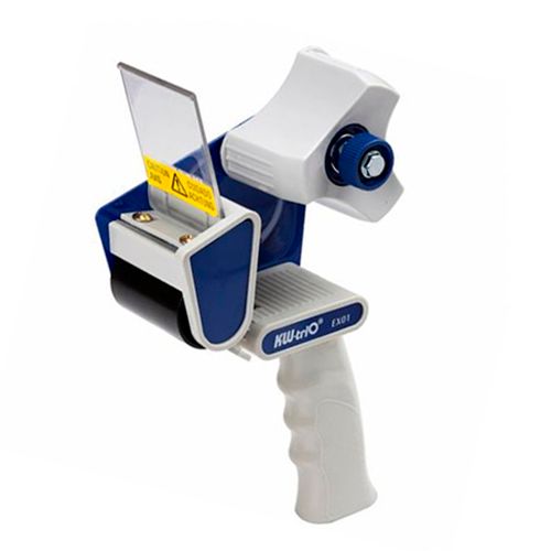 Диспенсер для клейкой ленты KW-Trio, 48 мм, белый/синий / Диспенсеры для клейких лент