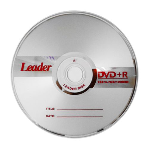 Диск DVD-R "Leadisk", 4,7 Gb, 16х, цена за штуку / Диски CD/DVD