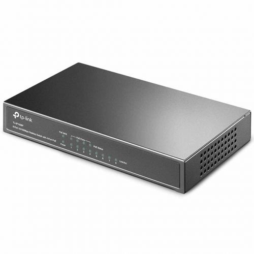Коммутатор TP-Link TL-SF1008P, миниатюрный, 8 портов 10/100M RJ45, корпус пластик / Коммутатор, маршрутизаторы, модемы №4