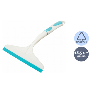 Терезе жууға арналған қырғыш Spin&clean "Ballet", 17 см, резеңке саптама / Терезе жууға арналған кұрал-жабдықтар