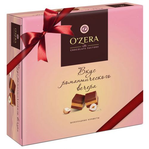Шоколадные конфеты O`Zera "Вкус романтического вечера", 195 гр / Шоколад