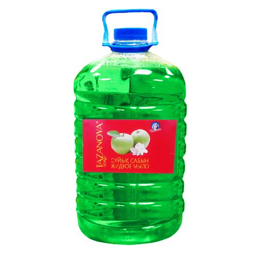 Жидкое мыло Tazanova Soap "Яблоко", с глицерином, 5 л