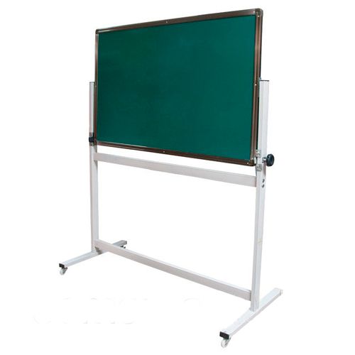 Доска мелово-маркерная, размер 90*150 см, передвижная, с полочкой для аксессуаров / Магнитно-маркерные доски №2