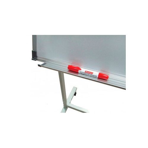 Доска мелово-маркерная, размер 90*150 см, передвижная, с полочкой для аксессуаров / Магнитно-маркерные доски №3