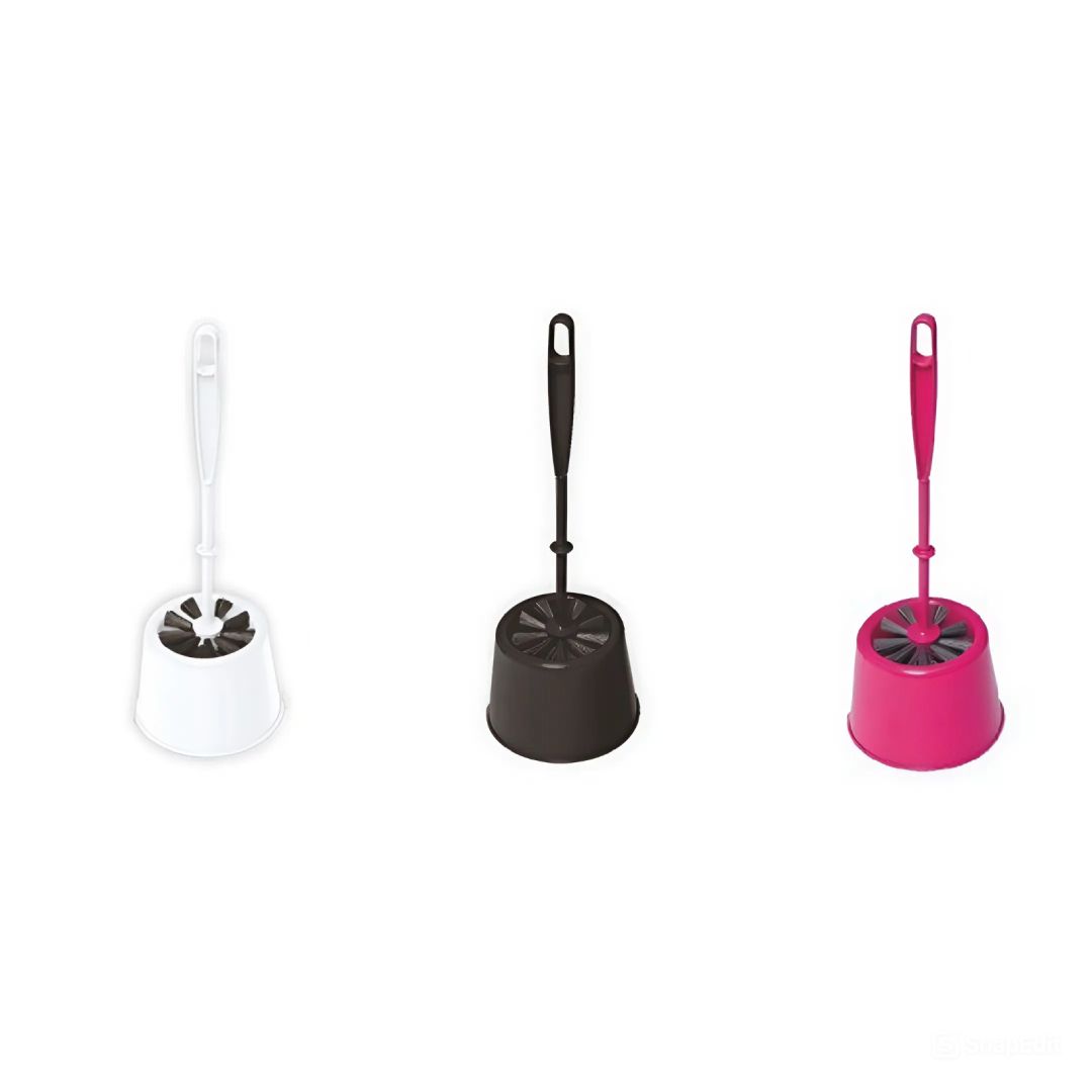 Ершик для туалета York, пластик, 380*140 мм, ассорти / Веники, щетки, совки №2