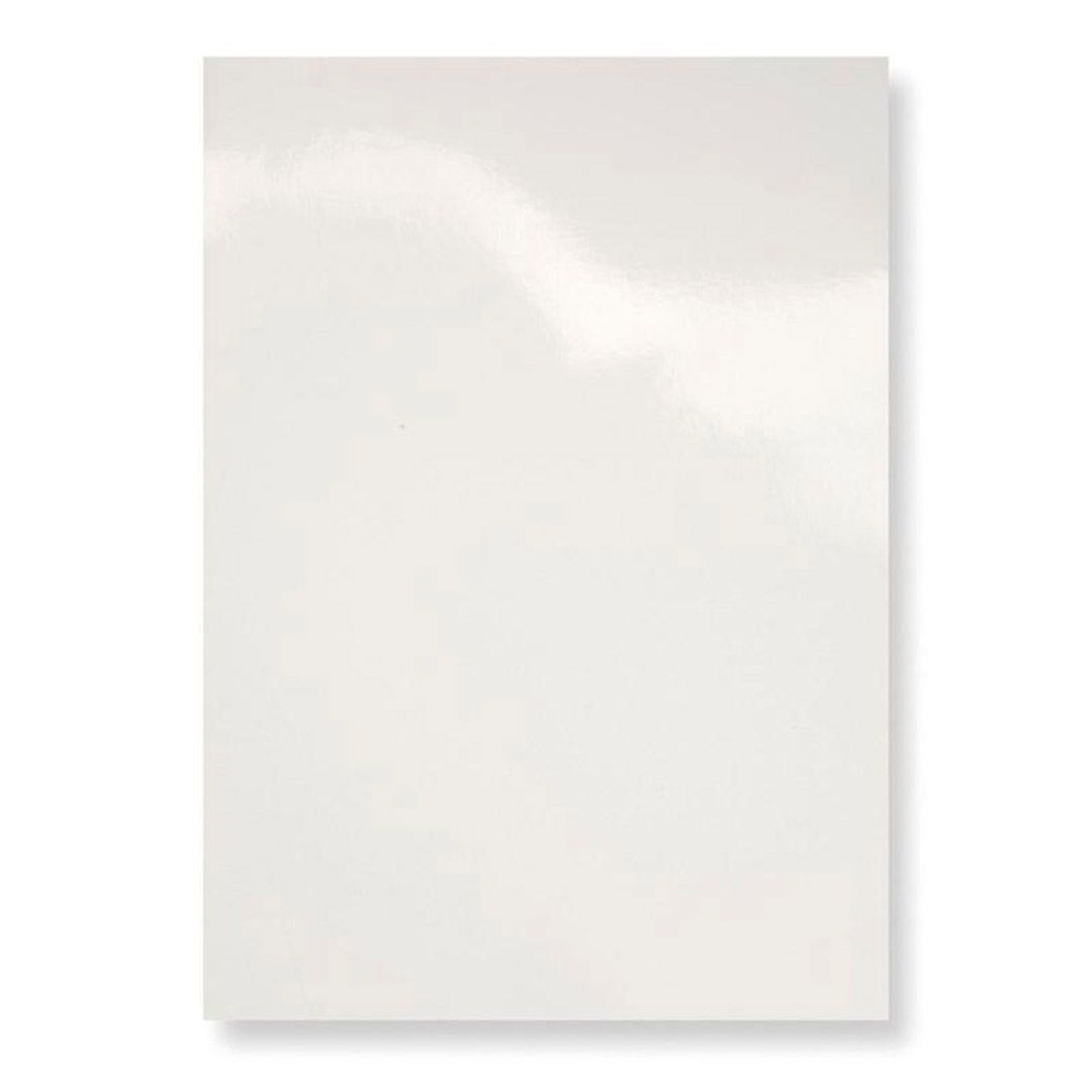 Подложки для переплета картонные iBind, А4, 250 гр, глянец, белые, 100 шт / Картонные подложки