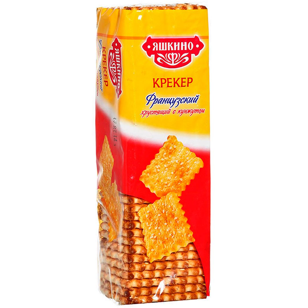 Крекер Яшкино "Француздық күнжітпен", 185 гр / Печенье, вафлилер, крекерлер №2