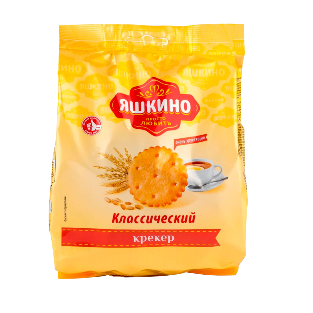 Крекер Яшкино "Классика", 180 гр / Печенье, вафлилер, крекерлер №2 oe.kz Крекер Яшкино "Классика", 180 гр / Печенье, вафлилер, крекерлер №2