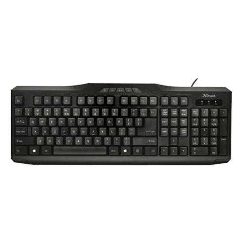 Клавиатура проводная Trust Classicline MM, USB, ENG/RUS, 5 мультимедиа клавиш, черная / Клавиатуры проводные oe.kz Клавиатура проводная Trust Classicline MM, USB, ENG/RUS, 5 мультимедиа клавиш, черная / Клавиатуры проводные