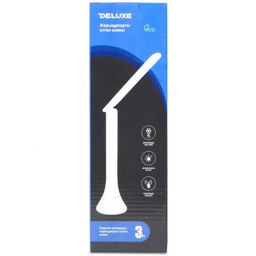 Светильник настольный Deluxe DLTL-302W-3W светодиодный, белый / Светильники настольные №3