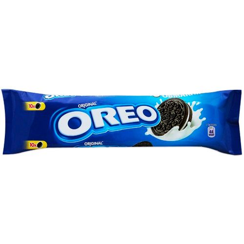 Печенье "OREO" с какао и кремовой начинкой ванильного вкуса, 95 г / Печенье и пряники