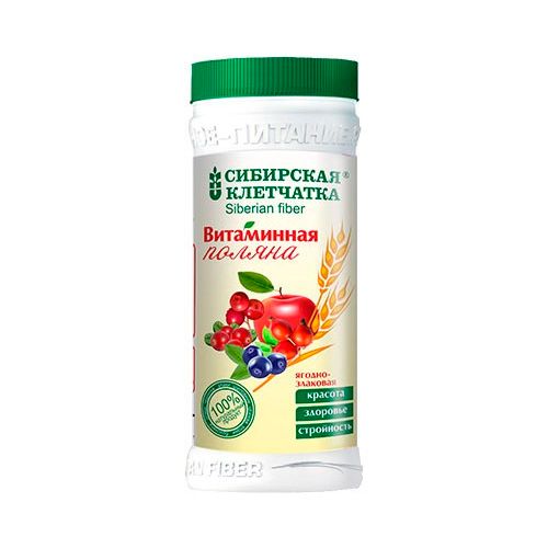 Витаминная поляна Сибирская клетчатка ягодно-злаковая, 280 гр / Здоровое питание